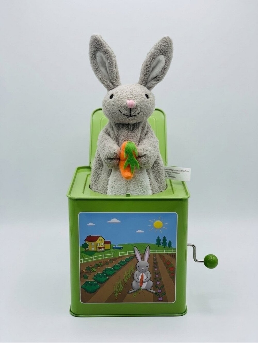 Jack Rabbit Creations Garden Bunny Musical Jack-in-the-Box